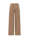 Jw Anderson Workwear Trousers In Brown