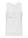 Jw Anderson Crew Neck Sleeveless Round Hem Vest