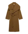 Jw Anderson Wrap Coat In Brown