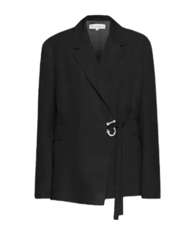 JW ANDERSON JW ANDERSON TAILORED WRAP BLAZER