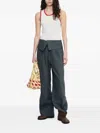 Jw Anderson Wool Pants In Gray