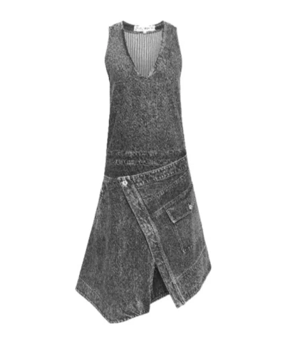 JW ANDERSON WRAP SLEEVELESS DRESS
