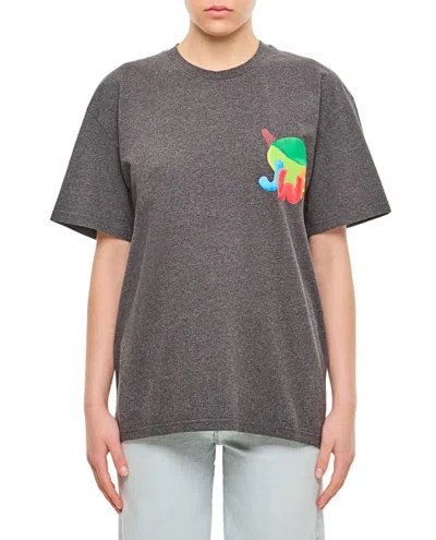 JW ANDERSON X CLAY LIME PRINT UNISEX T-SHIRT