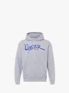 Jw Anderson X Queer Hoodie With Text Print In Grey