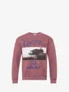 Jw Anderson X Queer Sweatshirt With Photo Print In Brown
