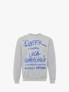 Jw Anderson X Queer Sweatshirt With Text Print In Grey