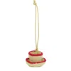 Jw Anderson Tea Cup Bag Charm In Red