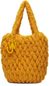 JW ANDERSON YELLOW XL BLANKET SHOPPER TOTE