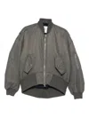 Jw Anderson Zip-front Pocket Bomber Jacket In Gray