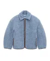 Jw Anderson Zip-up Bomber Jacket In Blue