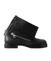 Jw Anderson J. W. Anderson Biker Ankle Boots In Black
