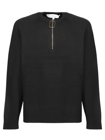 Jw Anderson J. W. Anderson Black Merino Wool Knitwear