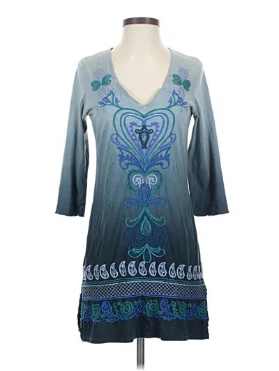Pre-owned Jw Los Angeles Casual Dress In Blue