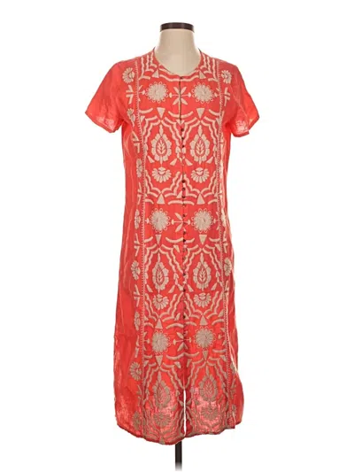 Pre-owned Jw Los Angeles Casual Dress In Orange