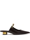 Jw Pei 25mm Helena Mules In Multi