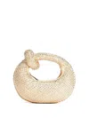 Jw Pei Abacus Crystal-embellished Mini Bag In Yellow