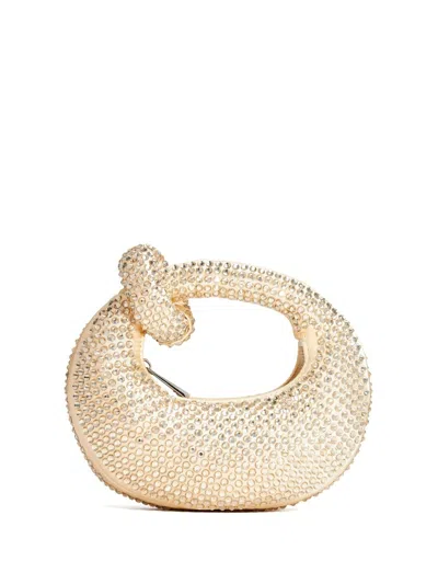 Jw Pei Abacus Crystal-embellished Mini Bag In Yellow