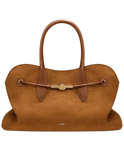 Jw Pei Adele Metal Rope Knot Extra-large Tote Handbag In Brown