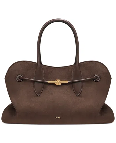 Jw Pei Adele Metal Rope Knot Extra-large Tote Handbag In Brown