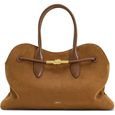 Jw Pei Adele Metal Rope Knot Tote Bag In Brown