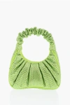 Jw Pei All-over Strass Satin Gabbi Mini Hobo Bag