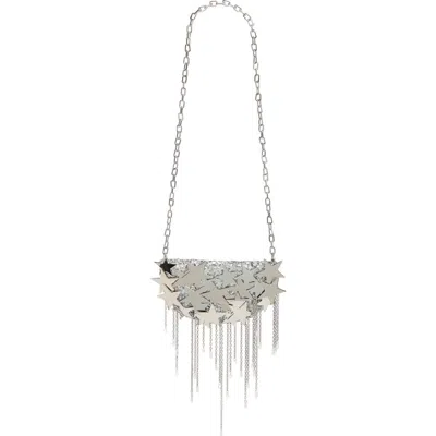 Jw Pei Anika Star Chain Crossbody Bag In Silver