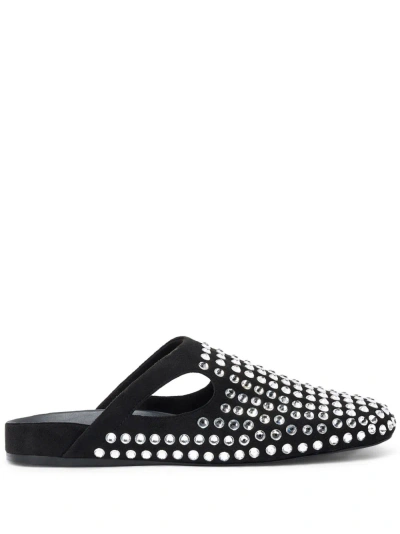 Jw Pei Athena Slippers In Black