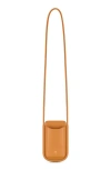 Jw Pei Ayla Water Repellent Phone Crossbody Bag In Orange