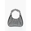 Jw Pei All-over Strass Satin Gabbi Mini Hobo Bag