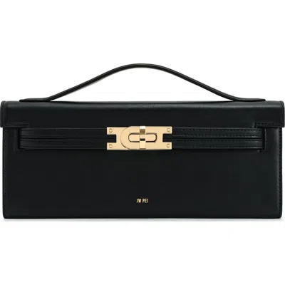 Jw Pei Bria Faux Leather Top Handle Bag In Black