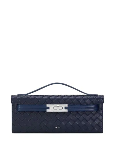 Jw Pei Gewebte Bria Clutch In Blue