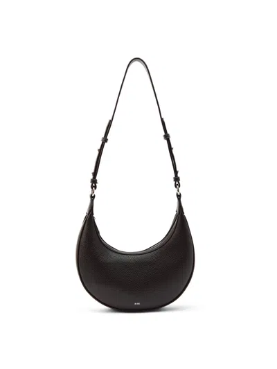 Jw Pei Carly Medium Saddle Bag In Black