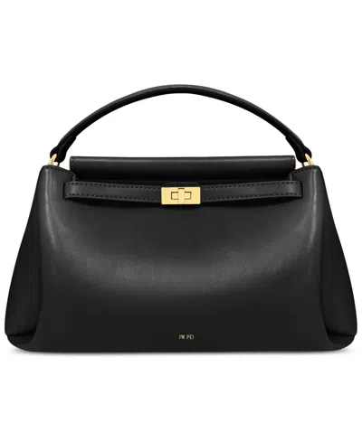 Jw Pei Carmen Top Handle Mini Satchel Handbag In Black