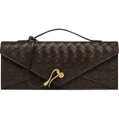 Jw Pei Celeste Woven Faux Leather Envelope Top Handle Bag In Brown