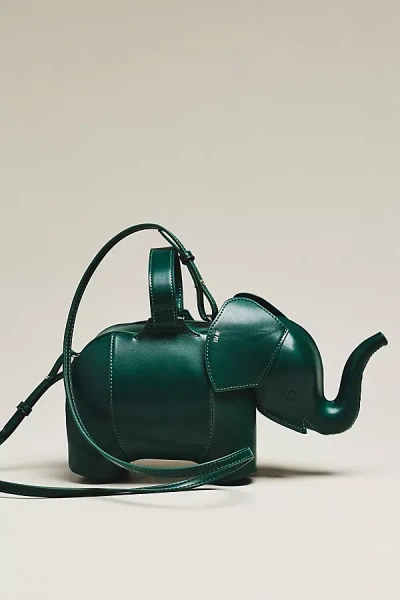 Jw Pei Claire Elephant Handbag In Green
