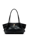 Jw Pei Contrast-stitch Tote Bag In Black
