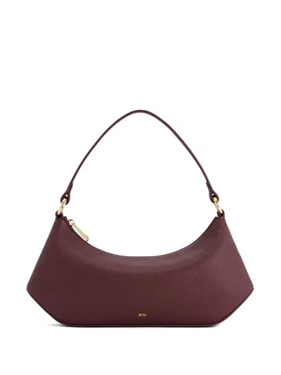 Jw Pei Curved Top-handle Bag In Red