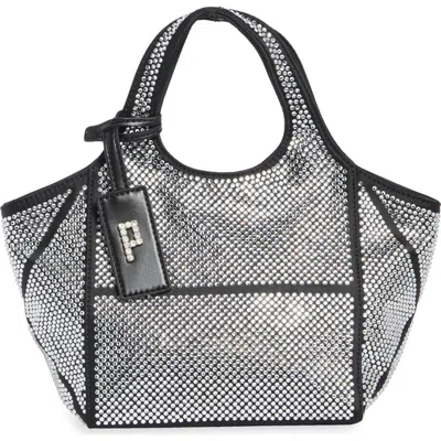 Jw Pei Eliana Crystal Mini Tote Bag In Gray