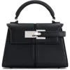 Jw Pei Elise Faux Leather Top Handle Bag In Black