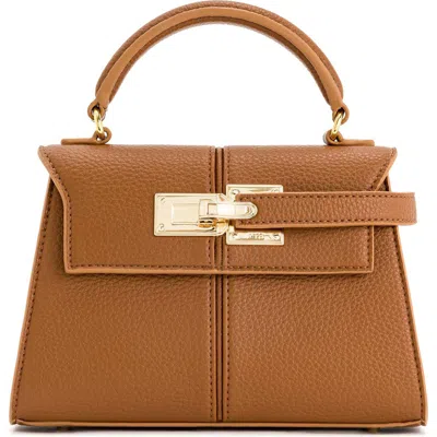 Jw Pei Elise Faux Leather Top Handle Bag In Brown