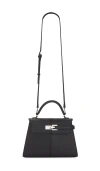 Jw Pei Elise Large Top Handle Bag In Black