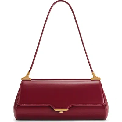 Jw Pei Eloise Faux Leather Shoulder Bag In Burgundy