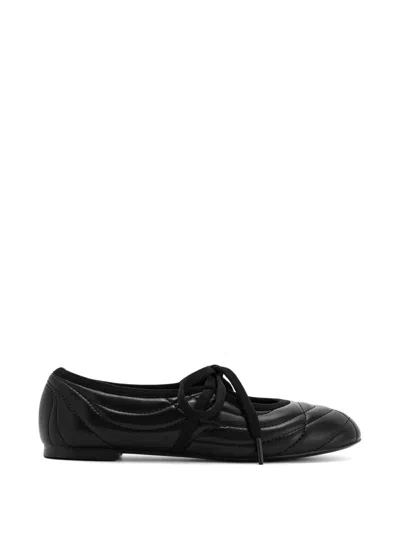 Jw Pei Erika Ballerinas Mit Schnürung In Black