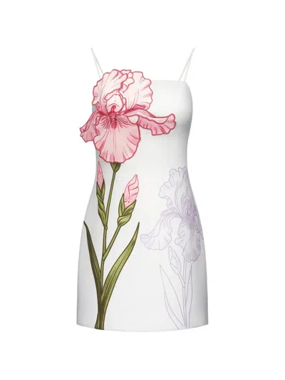 Jw Pei Floral Print Dress In Multi
