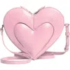 Jw Pei Francisca Faux Leather Heart Crossbody Bag In Pink