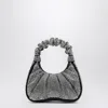Jw Pei All-over Strass Satin Gabbi Mini Hobo Bag