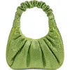 Jw Pei Gabbi Ruched Hobo Shoulder Bag In Green