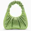 Jw Pei All-over Strass Satin Gabbi Mini Hobo Bag
