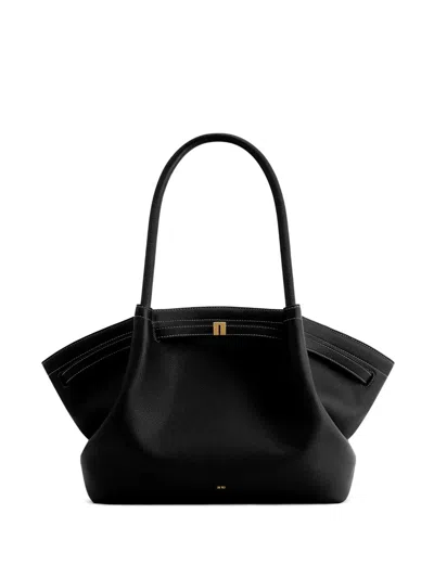 Jw Pei Hana Contrast-stitch Tote Bag In Black