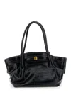 Jw Pei Hana Medium Tote Bag In Black